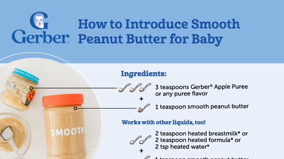 Smooth Peanut butter for babies