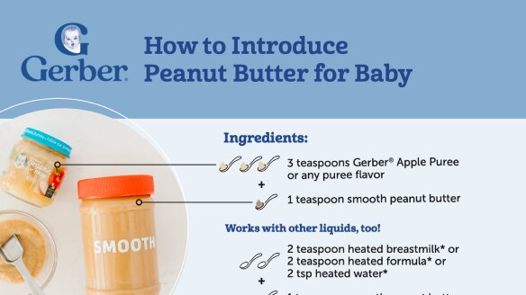 Smooth Peanut butter for babies