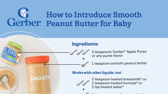 Smooth Peanut butter for babies