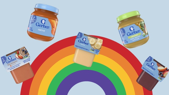 Feed Baby a Rainbow of Fruits & Veggies!