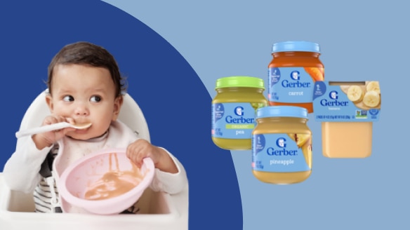 How to Use Purees with Baby-Led Feedings
